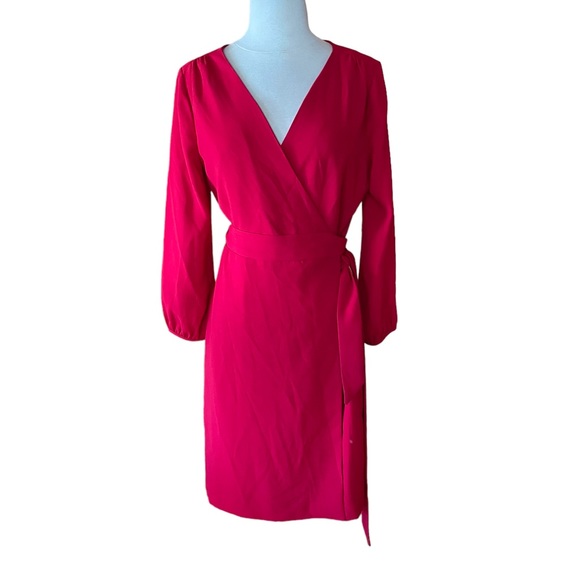 J. Crew Dresses Y2k J Crew Lined Wrap Dress Poshmark